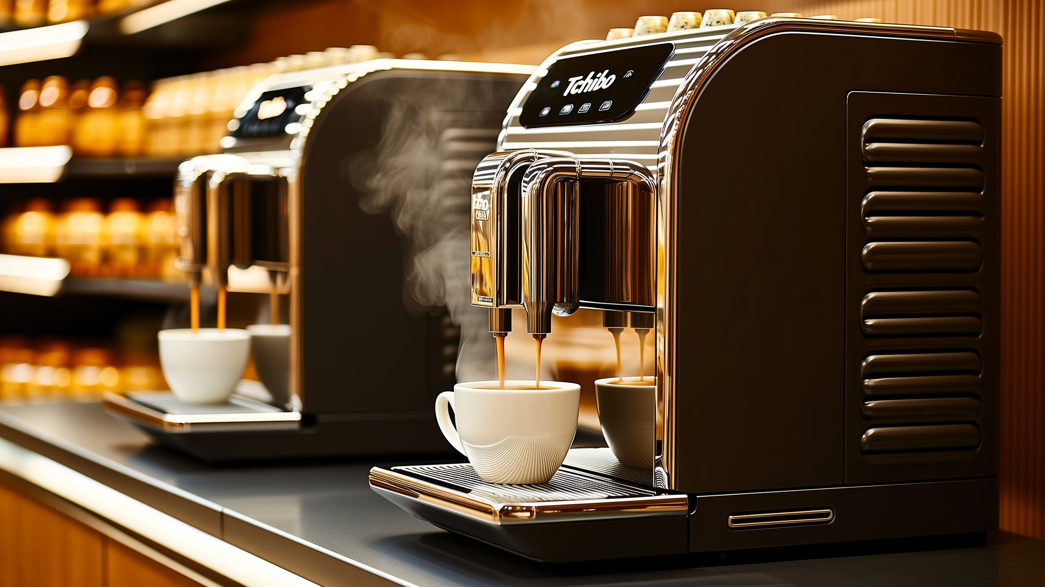 Kaffee-Bar — Frisch gebrüht